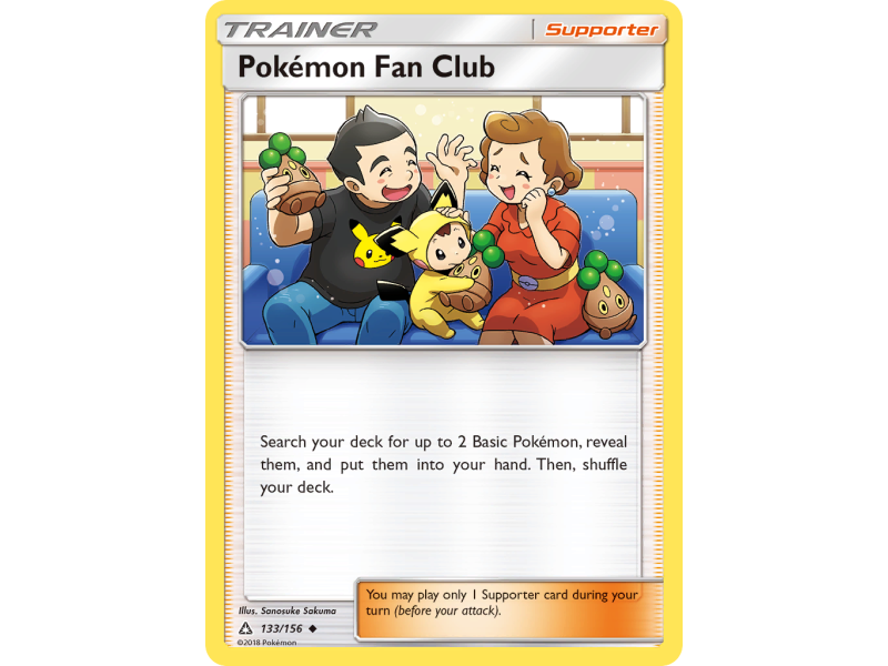 Pokémon Fan Club (Reverse Holo)