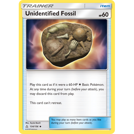 Unidentified Fossil (Reverse Holo)