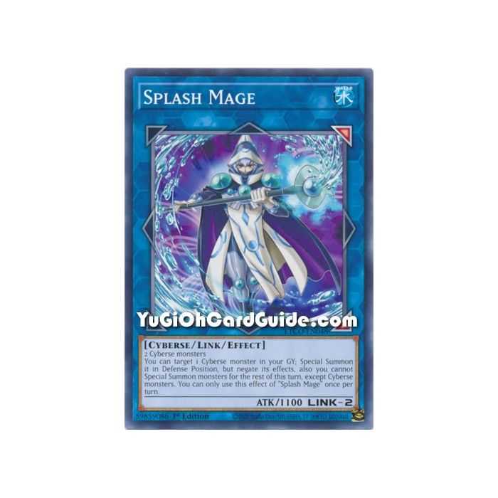 Splash Mage (Common) – Eternity Code | Carta YUGIOH en México