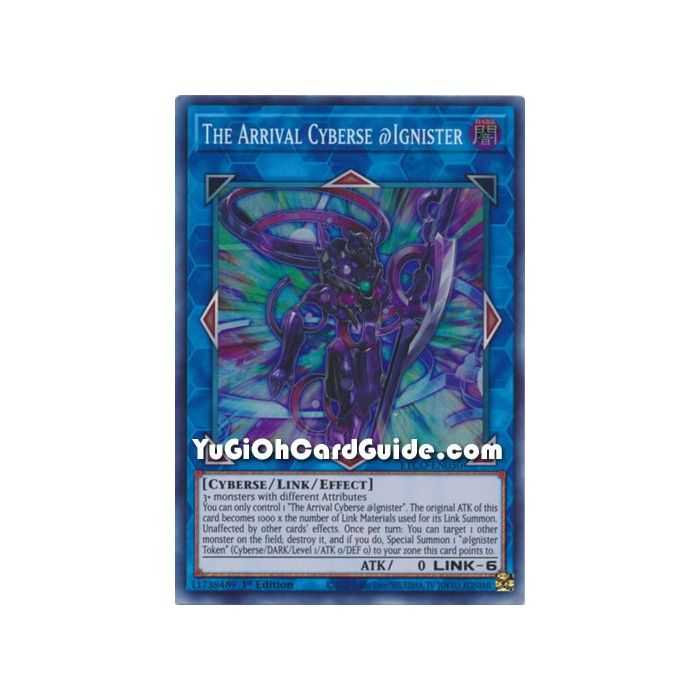 The Arrival Cyberse @Ignister (Super Rare) – Eternity Code | Carta YUGIOH en México