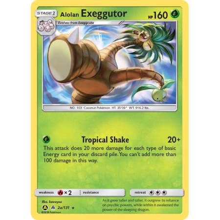 Alolan Exeggutor (Reverse Holo)