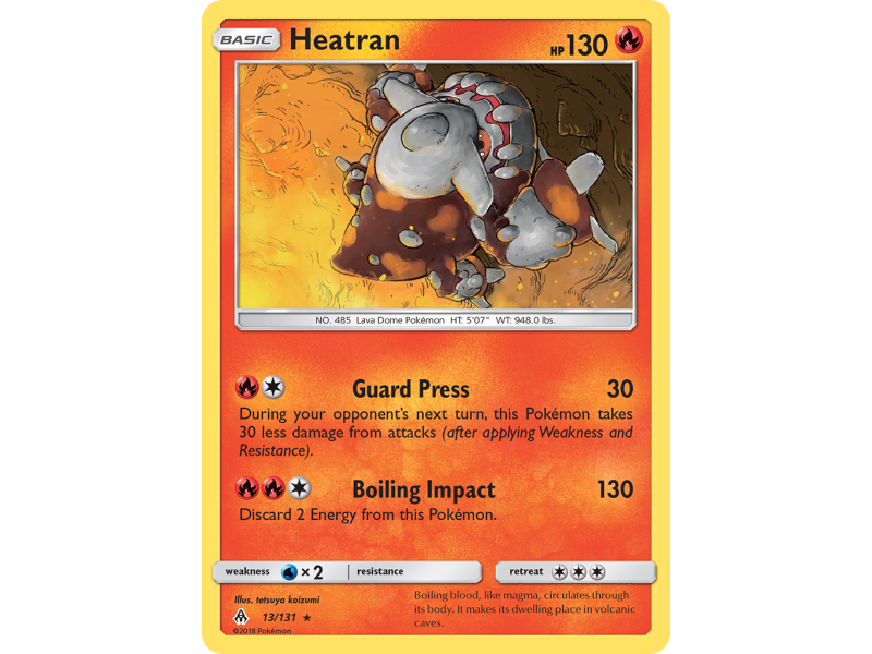 Heatran (Reverse Holo)