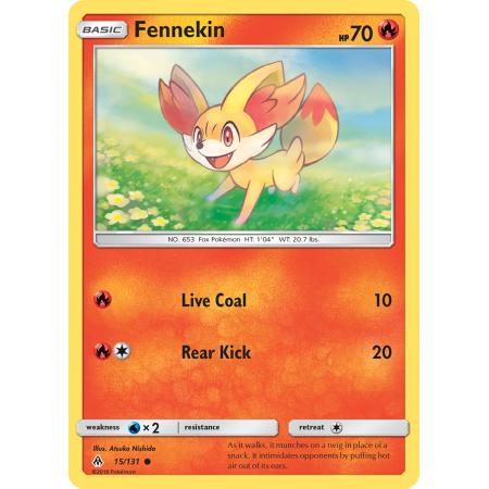 Fennekin (Reverse Holo)