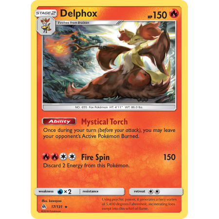 Delphox (Reverse Holo)