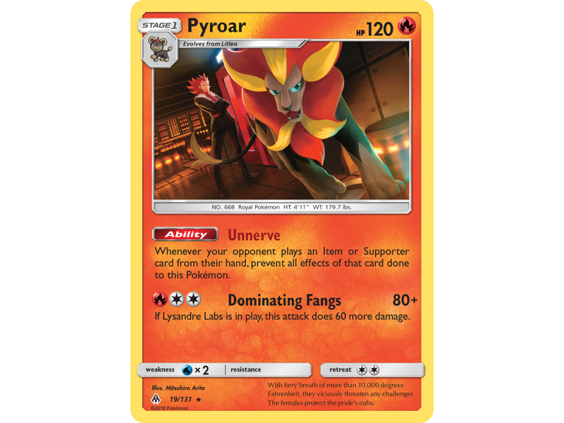 Pyroar (Holo)