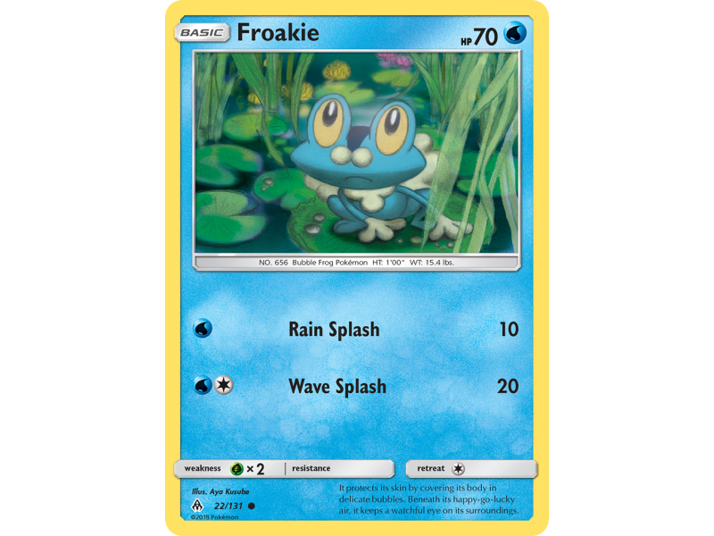 Froakie (Reverse Holo)