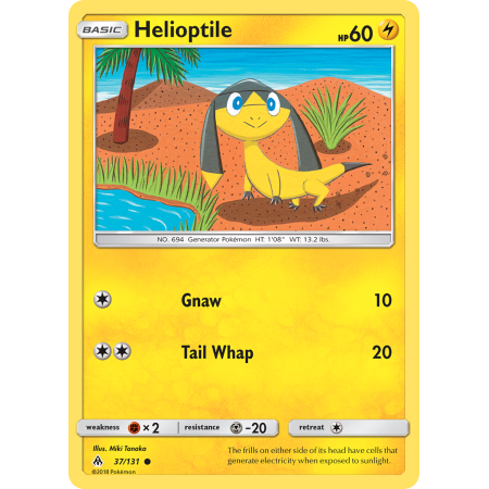 Helioptile (Reverse Holo)