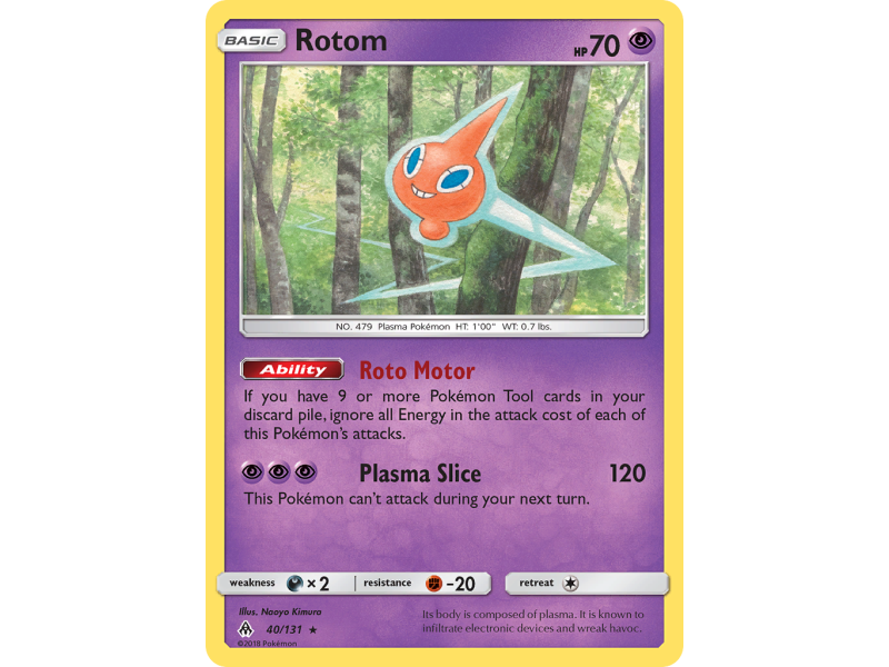 Rotom (Reverse Holo)