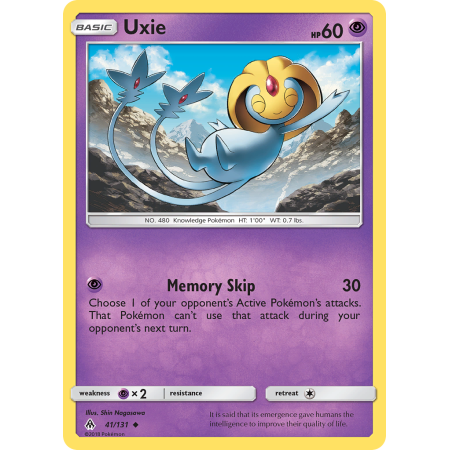 Uxie (Reverse Holo)