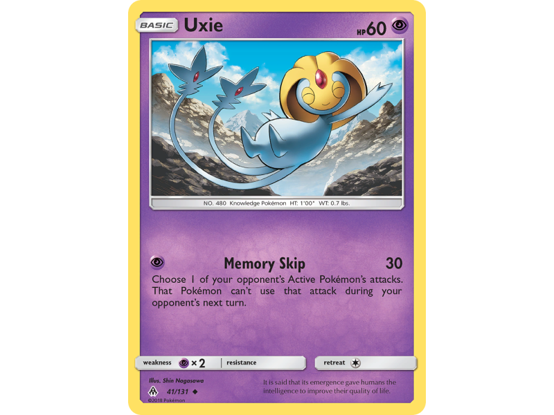 Uxie (Reverse Holo)