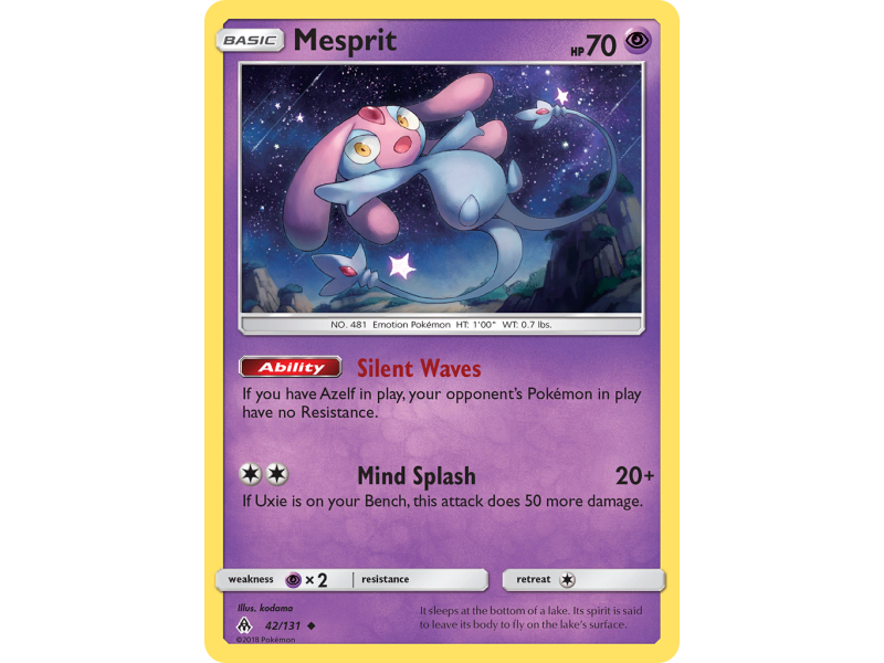 Mesprit (Reverse Holo)