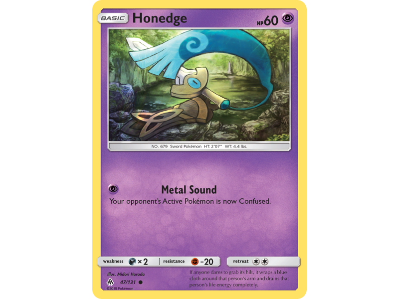 Honedge (Reverse Holo)