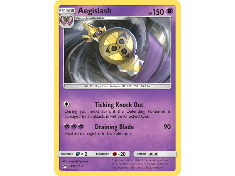Aegislash (Reverse Holo)