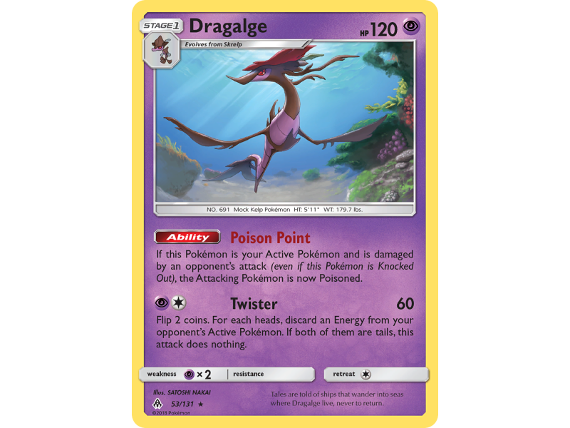 Dragalge (Reverse Holo)