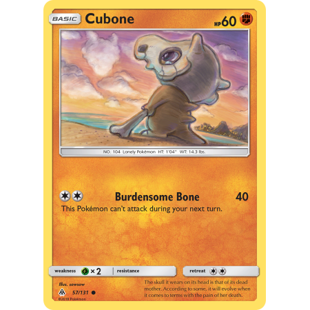 Cubone (Reverse Holo)