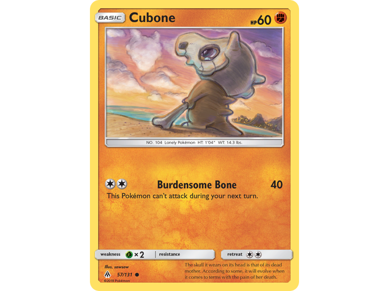 Cubone (Reverse Holo)