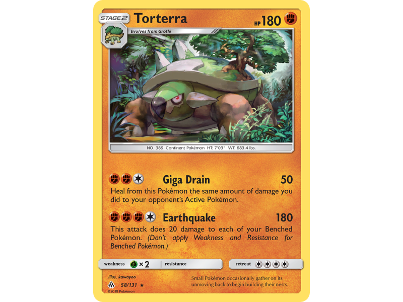 Torterra (Reverse Holo)