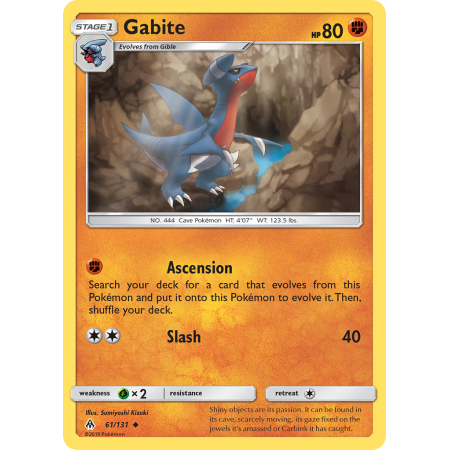 Gabite (Reverse Holo)