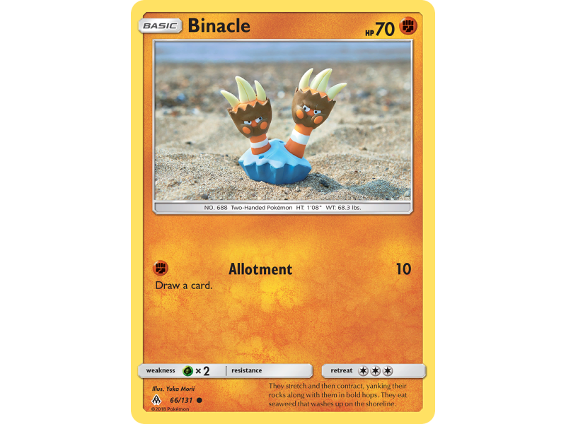 Binacle (Reverse Holo)