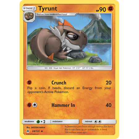 Tyrunt (Reverse Holo)