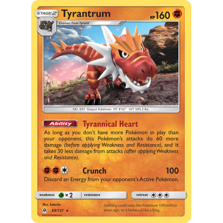 Tyrantrum (Reverse Holo)