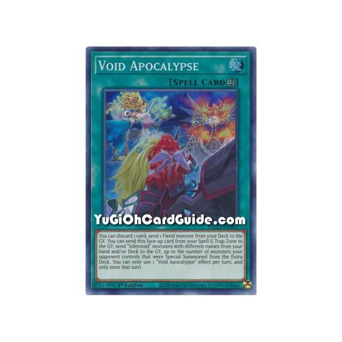 Void Apocalypse (Super Rare) – Eternity Code | Carta YUGIOH en México