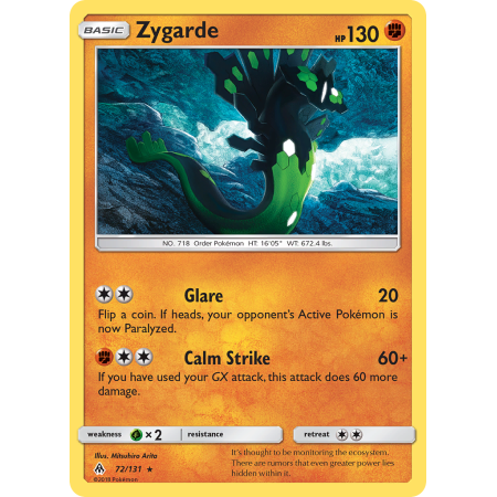 Zygarde (Reverse Holo)