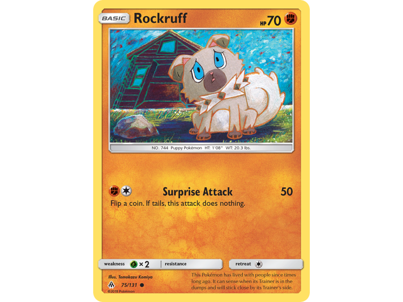 Rockruff (Reverse Holo)