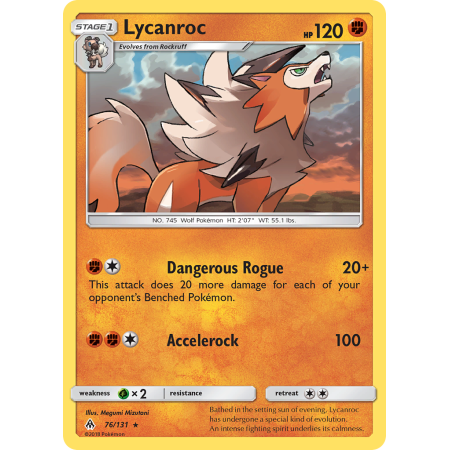 Lycanroc (Reverse Holo)