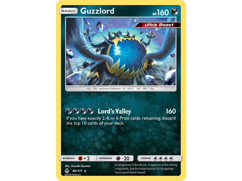 Guzzlord (Reverse Holo)