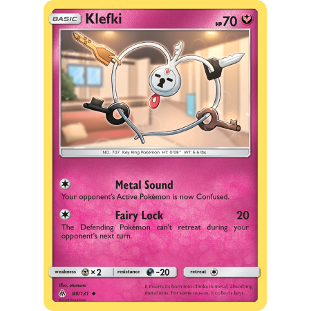 Klefki (Reverse Holo)