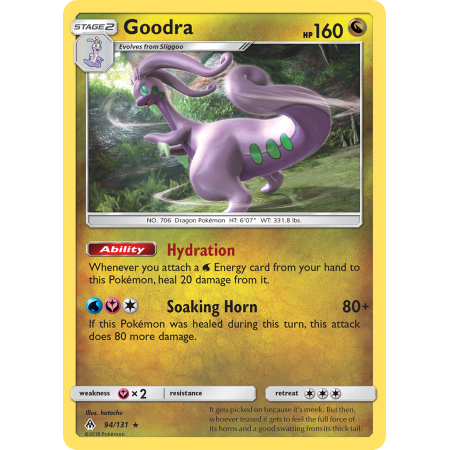 Goodra (Reverse Holo)