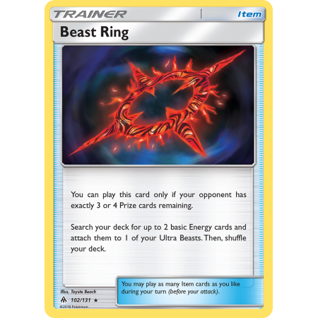 Beast Ring (Reverse Holo)