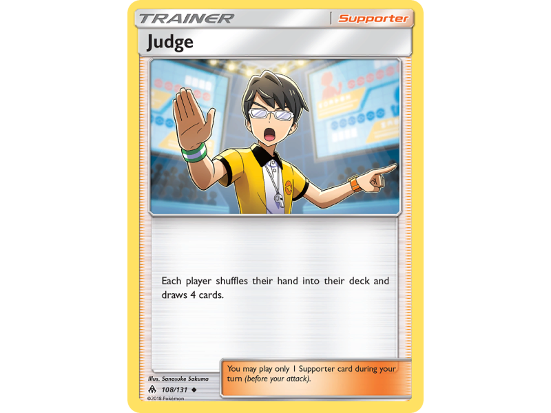 Judge (Reverse Holo)