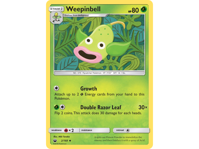 Weepinbell (Reverse Holo)