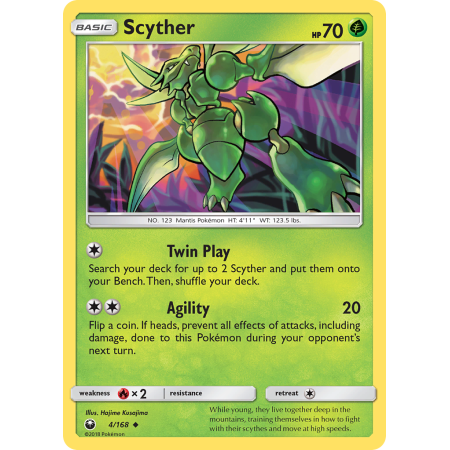 Scyther (Reverse Holo)