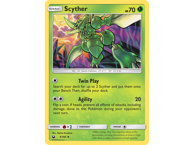 Scyther (Reverse Holo)