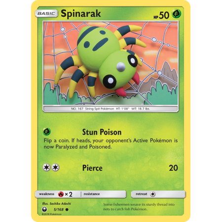 Spinarak (Reverse Holo)