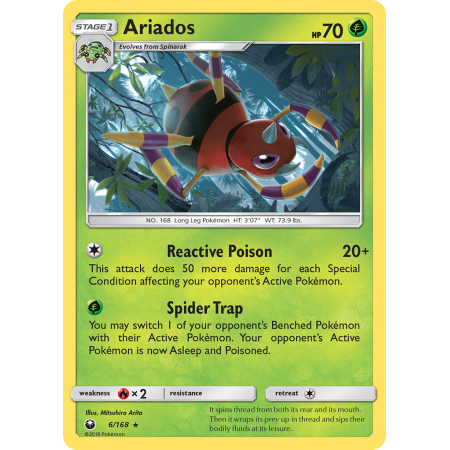 Ariados (Reverse Holo)