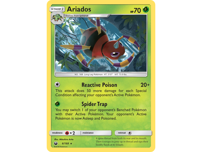 Ariados (Reverse Holo)