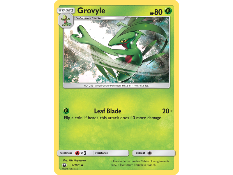 Grovyle (Reverse Holo)