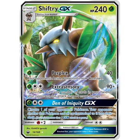 Shiftry-GX (Holo)