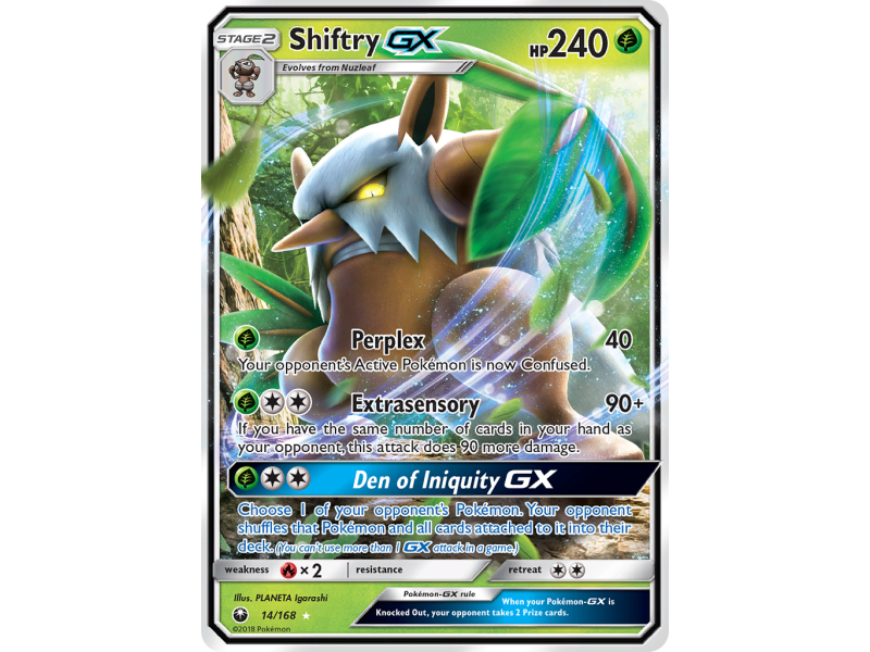 Shiftry-GX (Holo)