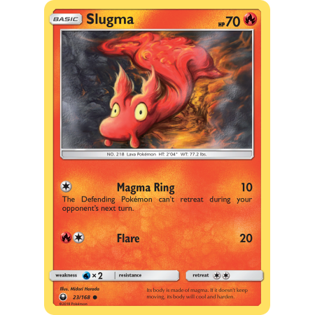 Slugma (Reverse Holo)