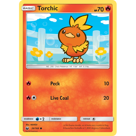 Torchic (Reverse Holo)