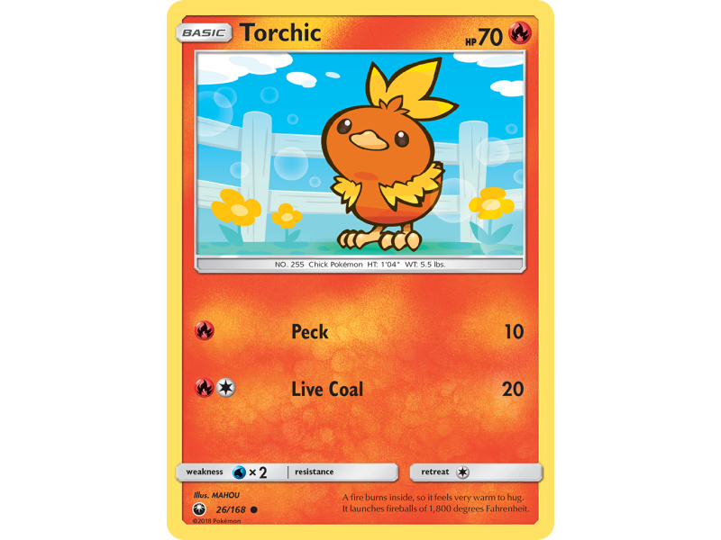 Torchic (Reverse Holo)