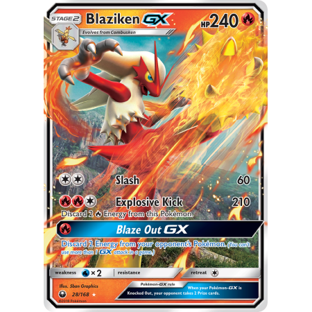 Blaziken-GX (Holo)