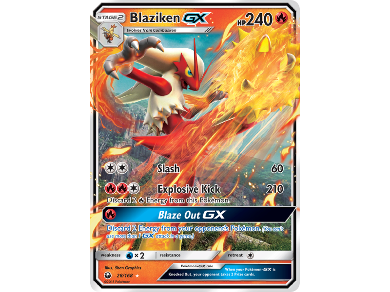 Blaziken-GX (Holo)