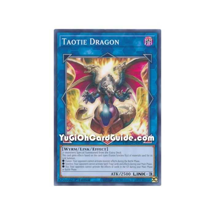 Taotie Dragon (Common) – Eternity Code | Carta YUGIOH en México