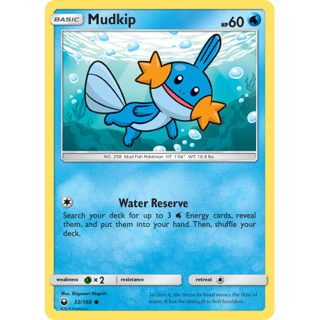 Mudkip (Reverse Holo)